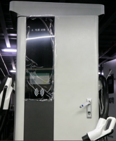 Cargador de Coche para Uso Comercial, Estación de Carga Rápida para Vehículos Eléctricos, Tipo 2, Ethernet, Pago por Escaneo con APP, IP54, Certificado CE, 120kW