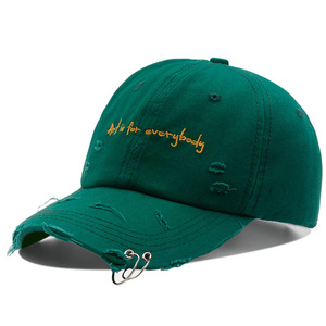 Mode hommes personnalisé femmes rétro Vintage blanc papa chapeau non structuré lavé en détresse sport Gorras casquette de Baseball avec anneau - Product Image 6