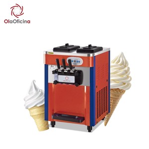 Fabricant chinois de machines à crème glacée automatiques haut de gamme à <span class=keywords><strong>trois</strong></span> têtes pour les magasins d'alimentation, la restauration commerciale - Product Image 1