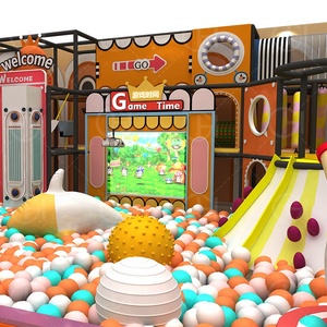 Équipement de terrain de jeu intérieur <span class=keywords><strong>commercial</strong></span> pour enfants, conçu sur mesure, écologique, certifié sécurité multi-niveaux, pour projets de grande envergure. - Product Image 1