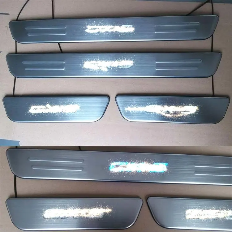 OEM car scuff plate led side door sill plates for mazda cx-5
