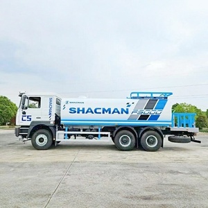 Camión Cisterna de Agua Diésel Shacman 6x4 Nuevo, Camión Cisterna Manual con Aspersor de 10000L-20000L, Camión de Riego a Bajo Precio - Product Image 4
