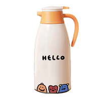 Botella de Agua Aislada de 2L, Hervidor de Agua Doméstico, Apto para Lavavajillas, Termo, Frasco de Vacío Térmico, Vaso de Vidrio de Doble Pared