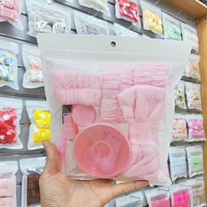 <span class=keywords><strong>Set</strong></span> <span class=keywords><strong>de</strong></span> 12 Piezas para Mascarillas Faciales DIY, Kit <span class=keywords><strong>de</strong></span> Herramientas para el Cuidado <span class=keywords><strong>de</strong></span> la Piel con Brocha <span class=keywords><strong>de</strong></span> Silicona, Espátula Mezcladora, Botella con Atomizador, Diadema y Muñequeras para Mujer - Product Image 5