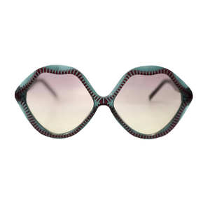 Produsen & Pemasok Kacamata Fashion Geometris Grosir, Kacamata Sunglasses Desainer Polarisasi Khusus dari Selulosa Asetat Terbaru 2025 - Product Image 1