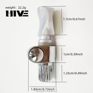 班卓琴吉他头的第五弦调音钉，带有第五微调的麻雀型班卓琴调音钉的调音钉。 - Product Image 2
