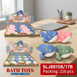 Ensemble de 7 jouets de bain en peluche animaux flottants éducatifs pour tout-petits - Unisexe, pour la douche et la baignoire, idéal pour les jeux aquatiques et les cadeaux de fête - Product Image 5