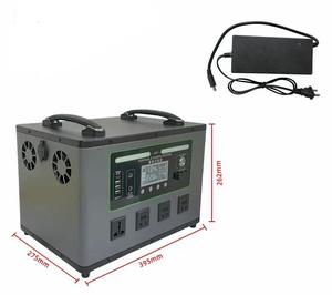 Station de camping portable d'extérieur, panneau solaire LiFePO4 haute capacité 2000W, onde sinusoïdale pure, démarreur de saut pour une utilisation en extérieur et à domicile - Product Image 3