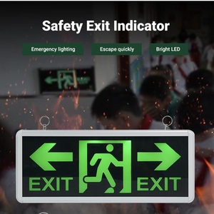 Accepting Customized Hanging <strong>Emergency</strong> Fire Exit Sign <strong>Lights</strong> and LED <strong>Emergency</strong> Lighting Fixtures - Product Image 2