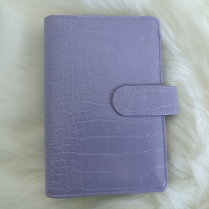 สมุดไดอารี่ที่กำหนดเองได้ A6จระเข้ของใหม่ล่าสุดหรูหรา A6สมุดโน้ตที่มีในสต็อก - Product Image 4