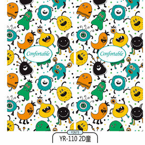 <span class=keywords><strong>Monster</strong></span> Bath Pattern Película <span class=keywords><strong>de</strong></span> transferencia <span class=keywords><strong>de</strong></span> calor Diseño sin costuras para calcomanías <span class=keywords><strong>de</strong></span> baño personalizadas - Product Image 1