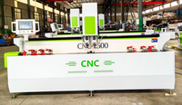 Machine de perçage et de fraisage CNC automatique pour la fabrication de fenêtres et de portes, équipement de traitement de profilés en aluminium, fraisage de l'aluminium