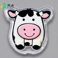 Soulager la douleur innovante Forme animale Physiothérapie Glace Noël Corps Gel instantané Coussin chauffant Pack Pvc Réutilisable Chauffe-mains