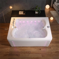 Jacuzzi Independiente Personalizado de Fábrica de 1.92m, Bañera de Hidromasaje SPA con 36 Chorros de Burbujas, Precio Competitivo OEM ODM