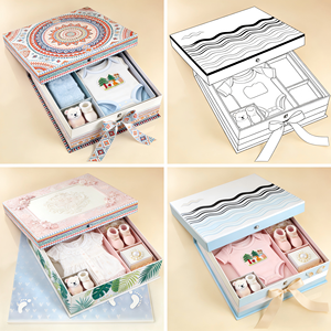 Scatola Ecologica Biodegradabile <span class=keywords><strong>per</strong></span> <span class=keywords><strong>Neonati</strong></span> con Coperchio Magnetico, Stampa Personalizzata, Confezione Regalo <span class=keywords><strong>per</strong></span> Vestiti, Prodotti <span class=keywords><strong>per</strong></span> la Cura della Pelle, Ricordi e Souvenir - Product Image 6
