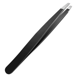 Pince à épiler professionnelle en acier inoxydable à pointe fine, couleur or, outil de beauté pour maquillage, pince à épiler pour sourcils - Product Image 1