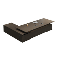 Haute qualité moderne Simple I L Sharpe Boss bureau avec chaise lumière luxe PDG bureau Table meubles haute qualité MDF matériel