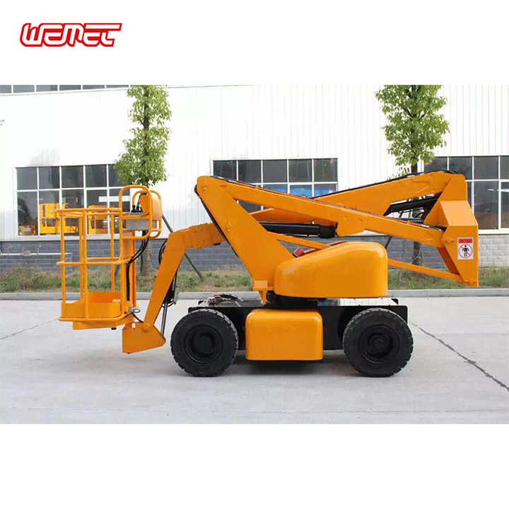 Diesel 12m-22m Spider Lift Self Driving Cherry Picker Manlift Aerial ...