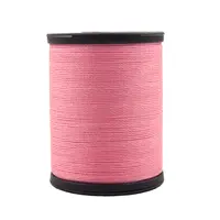 Fil à coudre ciré en Nylon, 0.35mm, pour Crochet, pour couture à la main de chaussures, couture, de bricolage, 1 bobine