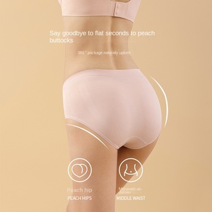 Culottes pour <span class=keywords><strong>femmes</strong></span> en graphène antibactérien sans couture et hautement extensibles, avec confort sans ammoniaque et design minimaliste - Product Image 3