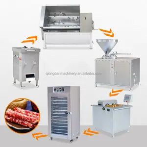 Automatic Industrial Hydraulic Hot Dog Chicken Sausage Stuffer Stuffers Maker Filler Making Filling Machine Equipment Price