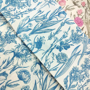 Tela <span class=keywords><strong>de</strong></span> popelina <span class=keywords><strong>de</strong></span> algodón 100% tejida Liberty con estampado Floral <span class=keywords><strong>de</strong></span> diseño Popular <span class=keywords><strong>de</strong></span> Venta caliente para prendas <span class=keywords><strong>de</strong></span> vestir - Product Image 4