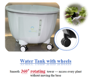 Sistema <span class=keywords><strong>de</strong></span> Torre Hidropónica Interior <span class=keywords><strong>de</strong></span> 10 Niveles y 80 Orificios, Torre Hidropónica DIY para Vegetales <span class=keywords><strong>de</strong></span> Hoja Verde - Product Image 4