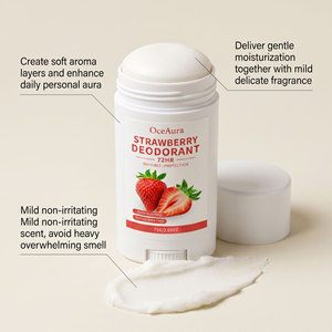 Desodorante en Barra con Aroma a Fresa, Aroma Frutal Fresco, Refresca el Olor a Sudor Corporal, Cuidado Diario Corporal, Textura Suave - Product Image 5