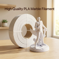 Filament PLA Marbre OEM 1,75 mm 1 kg, Consommables d'impression 3D PLA Effet Pierre Personnalisés avec Marque Privée et Service de Correspondance des Couleurs