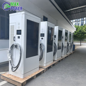 สถานีชาร์จรถยนต์ไฟฟ้าแบบติดตั้งบนพื้น รองรับหัวชาร์จคู่ มาตรฐาน IP54 GBT CCS2 กำลังไฟ 120 กิโลวัตต์ ชาร์จเร็ว - Product Image 4