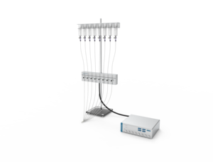 パッチクランプ電気生理学用の MappingLab 8 チャンネル灌流薬物投与システム - Product Image 1