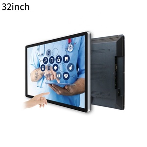 Miễn Phí Vận Chuyển Chất Lượng Cao 32 Inch Lớn Màn Hình Cảm Ứng <span class=keywords><strong>LCD</strong></span> Màn Hình Máy Tính Màn Hình Cho Quảng Cáo - Product Image 2