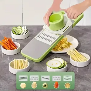 Portable Multifunctional Stainless Steel Manual Handheld Easy Clean Sustainable Food <b>Chopper</b> Adjustable <b>Vegetable</b> Kitchen Tool - Product Image 6