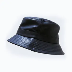 หมวกบ๊อบหมวกฟิชเชอร์แมนสำหรับผู้หญิง,หมวกตกปลาหมวกทรงถังหนังออกแบบได้เอง
