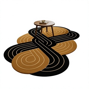 Decorative 100% Wool Hand Tufted Carpet Custom Wool Carpet Tufting Carpets for Living Room Rugs Summer For INDIAN TEXTILES H/L - Product Image 1