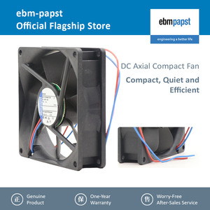 Ventilateur axial de refroidissement industriel ebm-papst 3414N 92x92x25mm 24V DC pour équipement industriel et serveur - Product Image 2