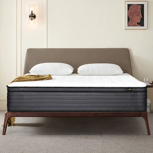 Entrepôts USA LA & NJ en stock ! Matelas hybride à ressorts ensachés Tight Top, matelas double UHM014, matelas réglable avec fonction massage - Product Image 3