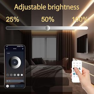 Bandes lumineuses <span class=keywords><strong>LED</strong></span> COB intelligentes, 24V blanc chaud 2700K, bandes lumineuses <span class=keywords><strong>LED</strong></span> dimmables pour TV, miroir, armoire de <span class=keywords><strong>cuisine</strong></span>, étagère - Product Image 4