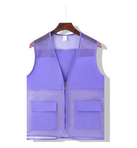 All'ingrosso logo personalizzato caldo per esterni Multi tasca in poliestere cotone pesca fotografia gilet giacca giornalista - Product Image 2