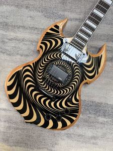 <span class=keywords><strong>Guitare</strong></span> électrique de niveau débutant SG Professional, série <span class=keywords><strong>Muse</strong></span>, pour la pratique en solo et les performances, prix économique - Product Image 6