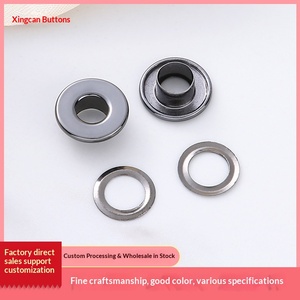 Fornitura Diretta dalla Fabbrica: Occhielli Rotondi per Cappucci, Occhielli in Rame per Cordoncini, Occhielli in Ottone per Abbigliamento con Finiture Multiple - Product Image 2