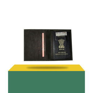 Genuine Leather <b>Passport</b> <b>Wallet</b> Premium <b>Passport</b> Cover Holder Travel Leather Case for Men Women Office Work and Daily Use - Product Image 1