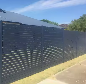 Panneaux de clôture de jardin en aluminium écologiques, légers, résistants, imperméables, 100% recyclables pour une construction durable - Product Image 2