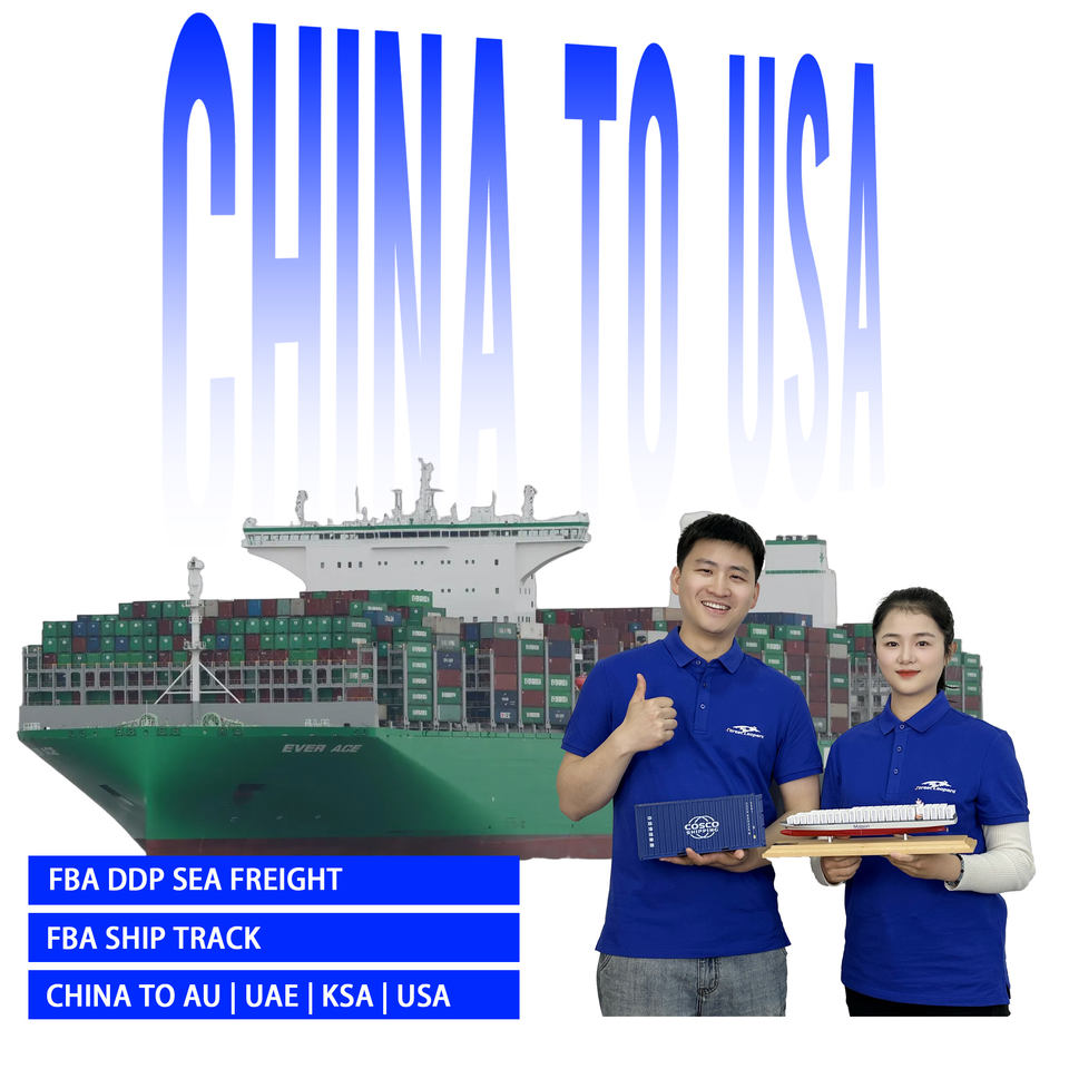 Commercial Cargo DDP Ocean Freight China to Australia UAE KSA USA Door ...