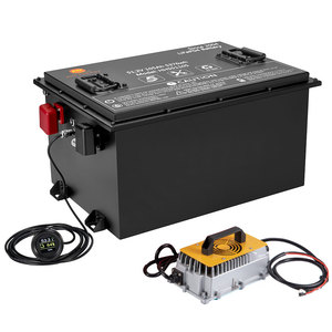 Batterie lithium-ion pour voiturette de golf 48V 100Ah 150Ah, pack de batteries lithium-ion pour voiturette de golf 50Ah avec BMS - Product Image 1