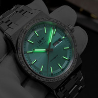 OEM Edelstahl Polygon-Schnitt Geschäftsuhren-Design Benutzerdefiniertes Logo Japanische Mechanische Automatik Herrenuhr Saphirglas