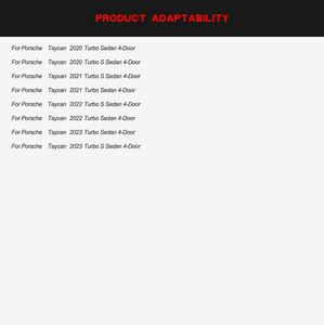 Diffuseur de pare-chocs arrière en fibre de carbone véritable 9J1 pour <span class=keywords><strong>Porsche</strong></span> Taycan / Turbo S 2019-2024 - Product Image 5