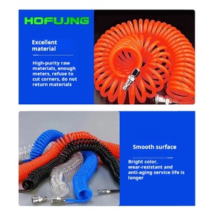สายลมยืดหยุ่นแบบขดโพลียูรีเทน 3-M 6M 9M 12M 15M แบบกำหนดเองได้ - Product Image 5