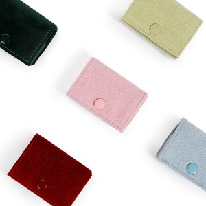 New Arrival <b>Small</b> Jewelry Packaging <b>Box</b> Velvet Shopping Pouch Shape for <b>Gift</b> Jewelry Ring Earring Packaging - Product Image 5