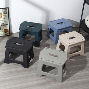 Yjd426 Nhà Máy Giá Xách Tay Có Thể Gập Lại Trong Nhà Ngoài Trời Có Thể Gập Lại Nhựa Gấp Phân Stackable Xách Tay Nhựa Gấp Phân - Product Image 1